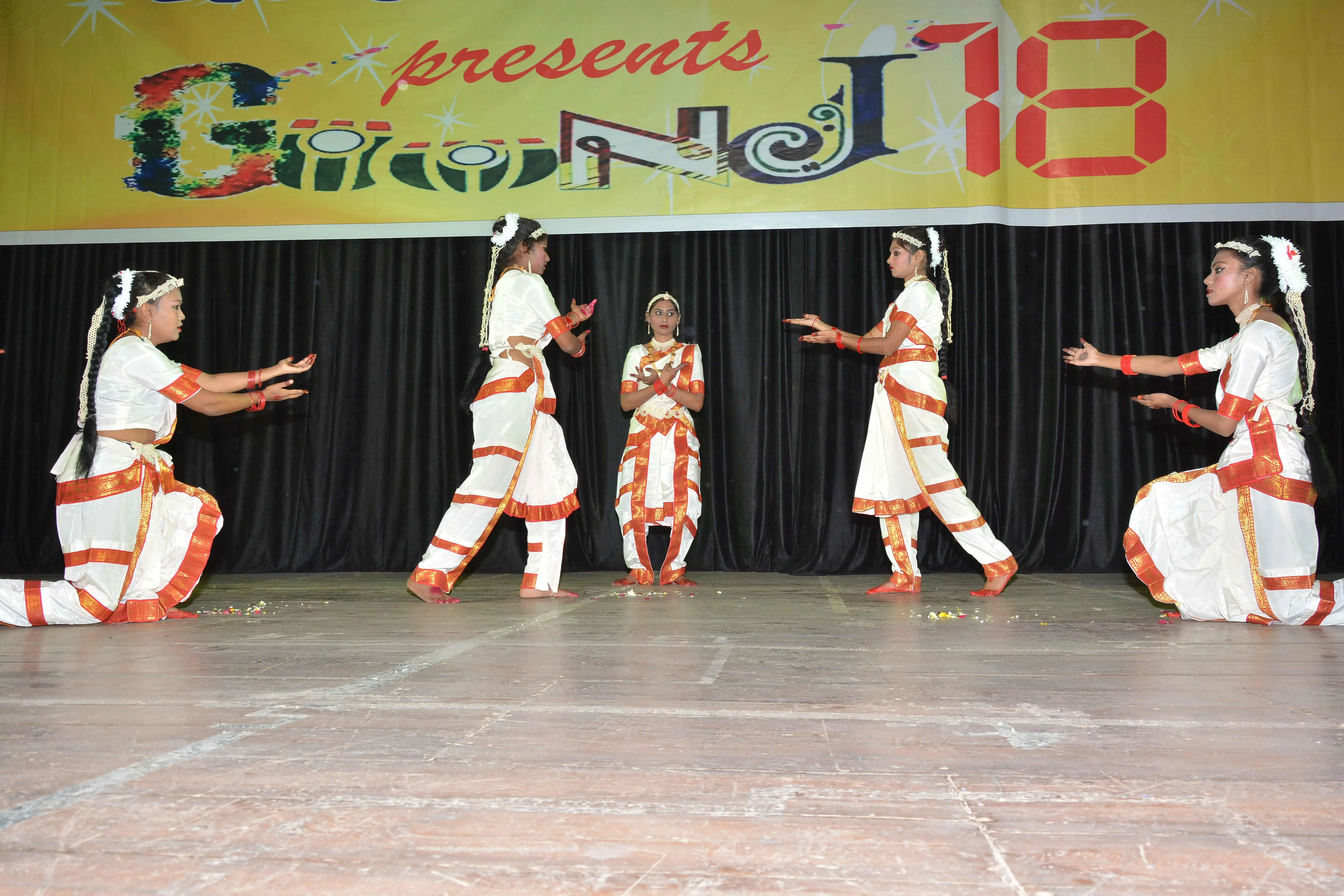 Mahatma Gandhi Homoeopathic Medical College Students performing on Cultural Fest.