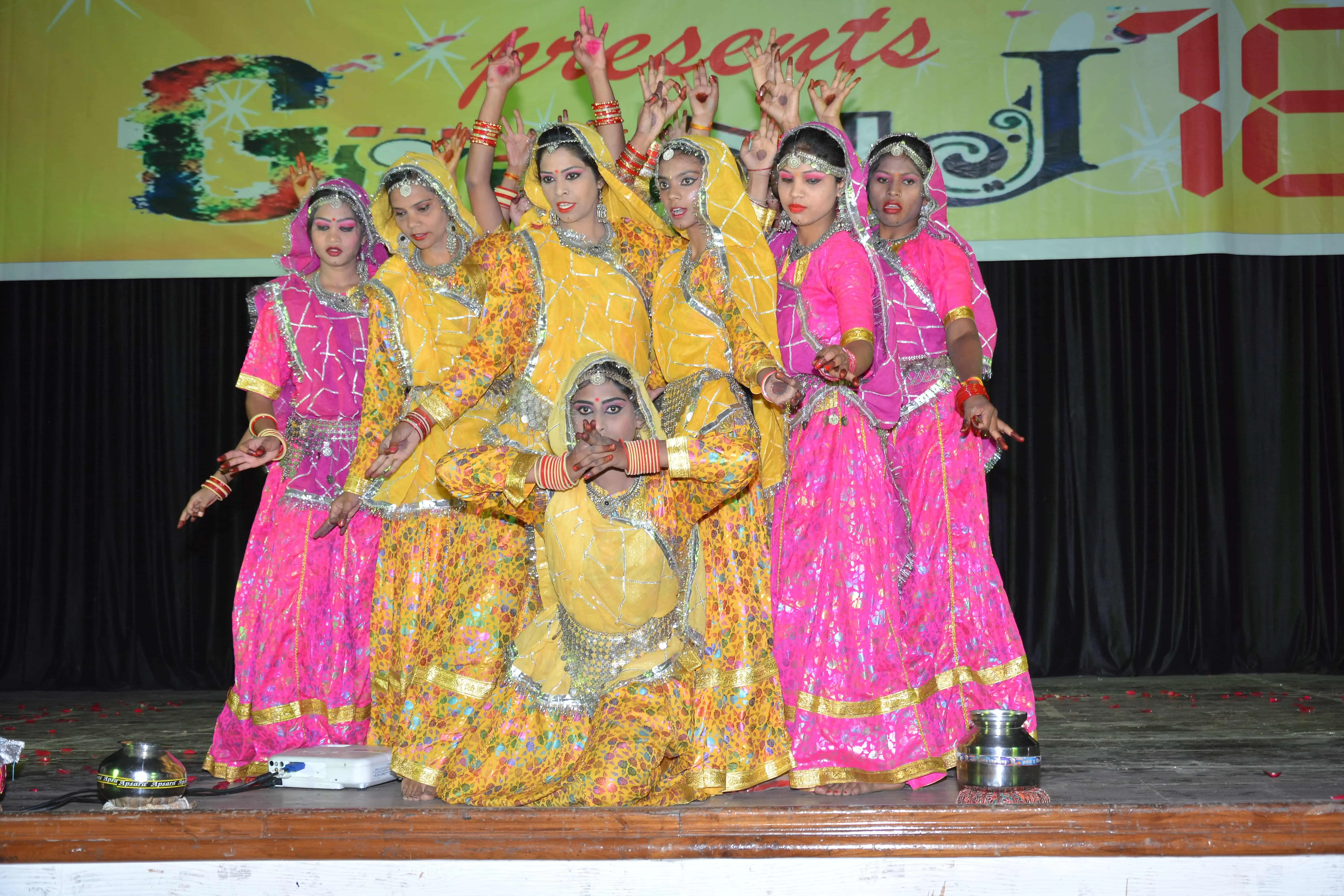 Mahatma Gandhi Homoeopathic Medical College Students performing on Cultural Fest.