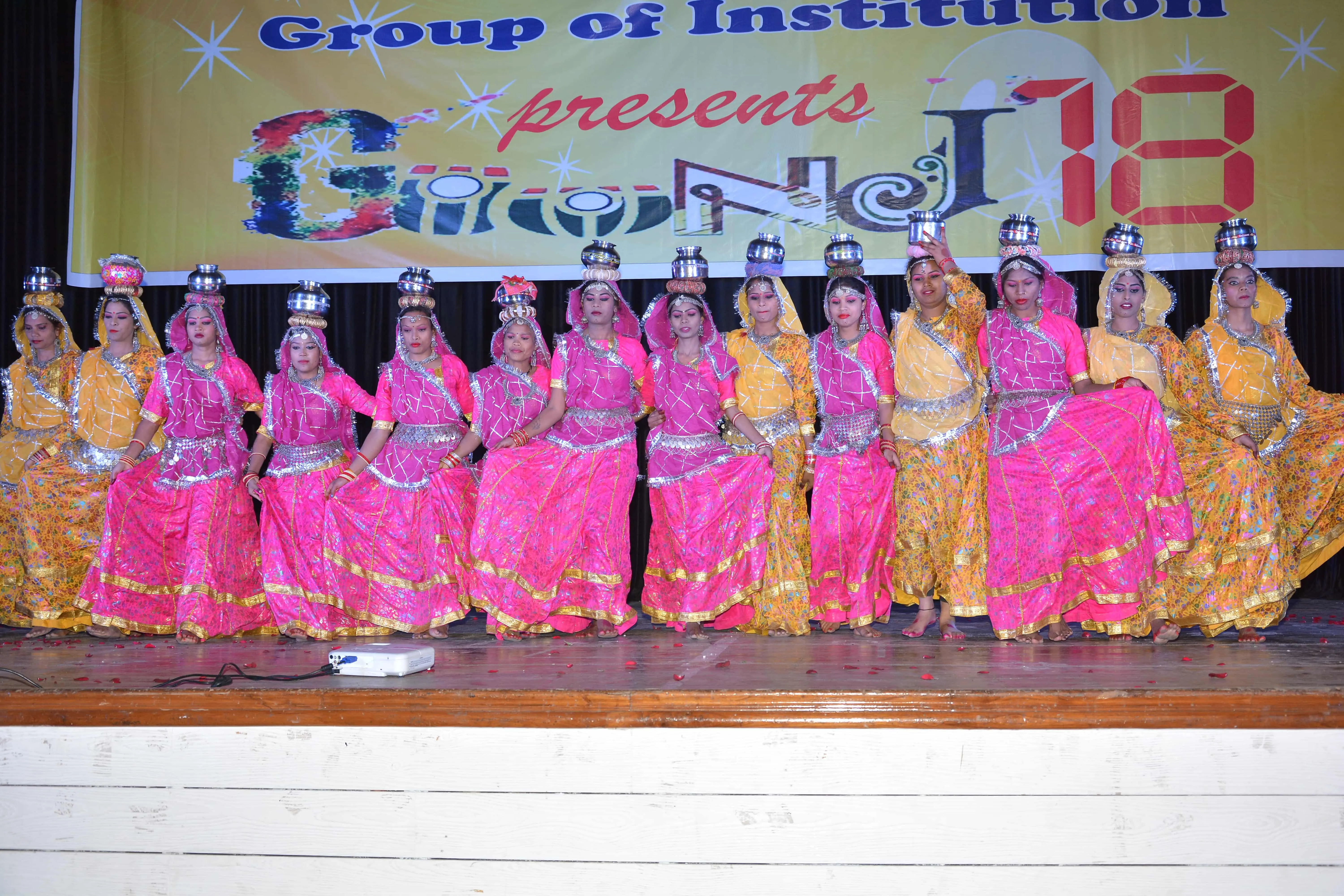 Mahatma Gandhi Homoeopathic Medical College Students performing on Cultural Fest.